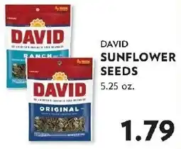 Reasors David sunflower seeds offer