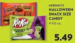Reasors Hershey's Halloween Snack Size Candy offer