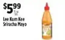 Pioneer Supermarkets Lee Kum Kee Sriracha Mayo offer