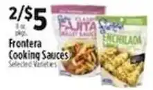 Pioneer Supermarkets Frontera Cooking Sauces offer