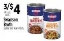 Pioneer Supermarkets Swanson Broth offer