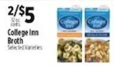 Pioneer Supermarkets College Inn Broth offer