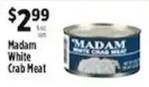 Pioneer Supermarkets Madam white crab meat offer