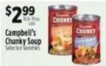 Pioneer Supermarkets Campbell's Chunky Soup offer