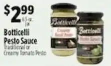 Pioneer Supermarkets Botticelli Pesto Sauce offer
