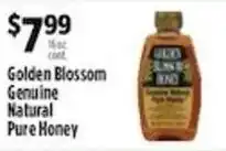 Pioneer Supermarkets Golden Blossom genuine natural pure honey offer