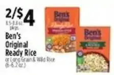 Pioneer Supermarkets Ben's Original Ready Rice offer