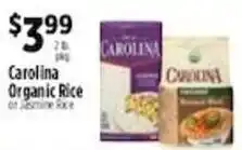 Pioneer Supermarkets Carolina organic rice or jasmine rice offer