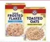 Pioneer Supermarkets General Mills Frosted Flakes and Toasted Oats offer