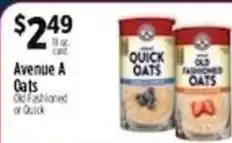 Pioneer Supermarkets Avenue A Oats offer