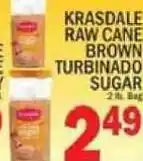 C Town Krasdale raw cane brown turbinado sugar offer