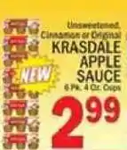 C Town Krasdale apple new sauce offer
