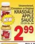 C Town Krasdale apple sauce offer