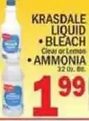 C Town Krasdale liquid bleach offer
