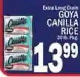 C Town Goya canilla rice offer
