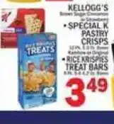 C Town Kellogg's special k pastry crisps offer