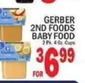 C Town Gerber 2nd foods baby food offer