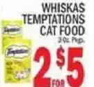 C Town Whiskas temptations cat food offer