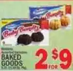 C Town Baked goods offer