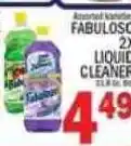 C Town Fabuloso 2x liquid cleaner offer