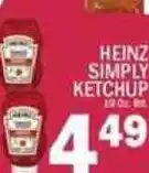 C Town Heinz simply ketchup offer
