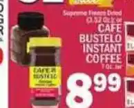 C Town Cafe bustelo instant coffee offer