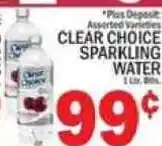 C Town Clear choice water offer