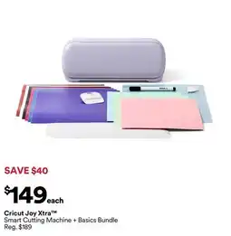 Michaels Cricut Joy Xtra Smart Cutting Machine + Basics Bundle offer