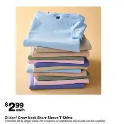 Michaels Gildan Crew Neck Short-Sleeve T-Shirts offer
