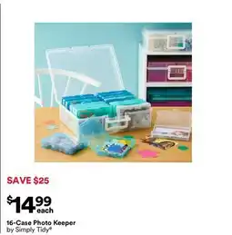 Michaels 16-Case Photo Keeper offer