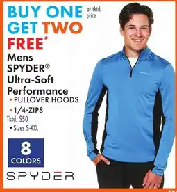 Boscov's Mens SPYDER Ultra-Soft Performance offer