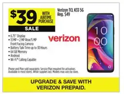 Dollar General Verizon TCL K33 offer