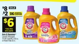 Dollar General Arm & Hammer Laundry Detergent offer