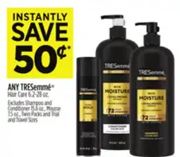Dollar General ANY TRESemme Hair Care 6.2-28 oz offer