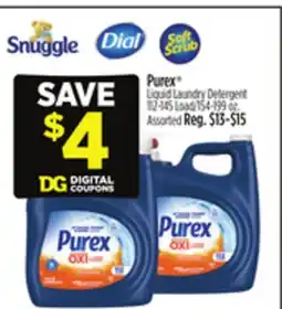 Dollar General Purex Liquid Laundry Detergent offer