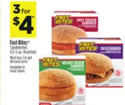 Dollar General Fast Bites Sandwiches offer