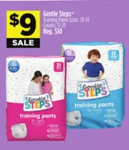 Dollar General Gentle Steps Training Pants offer