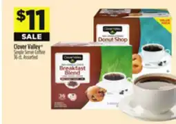 Dollar General Clover Valley Single Serve Coffee offer