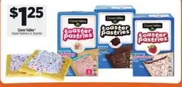 Dollar General Clover Valley Toaster Pastries 6 ct offer