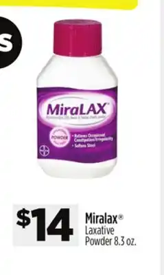 Dollar General Miralax Laxative Powder offer