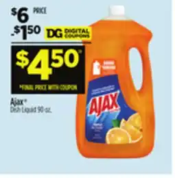 Dollar General Ajax Dish Liquid offer