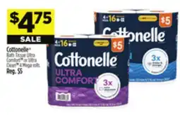Dollar General Cottonelle Bath Tissue Ultra Comfort or Ultra Clean offer