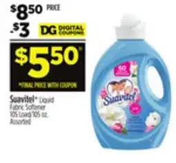 Dollar General Suavitel Liquid Fabric Softener offer