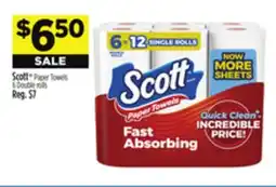 Dollar General Scott Paper Towels offer