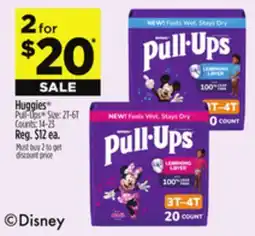 Dollar General Huggies Pull-Ups offer