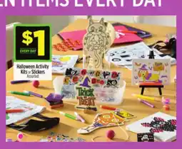 Dollar General Halloween Activity Kits or Stickers offer
