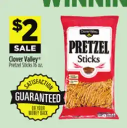 Dollar General Clover Valley Pretzel Sticks offer