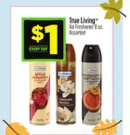 Dollar General True Living Air Freshener 8 oz offer