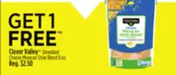 Dollar General Clover Valley Shredded Cheese Mexican Style Blend offer