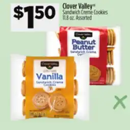 Dollar General Clover Valley Sandwich Creme Cookies offer